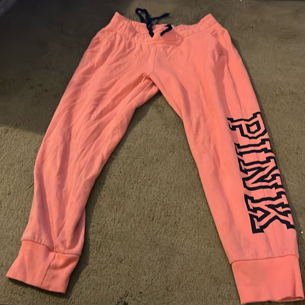 Pink sweatpants